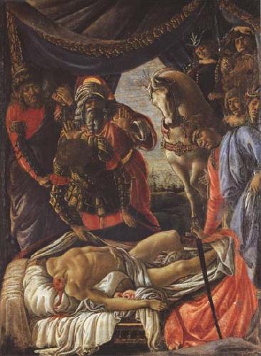 Sandro Botticelli Discovery of the Body of Holofernes